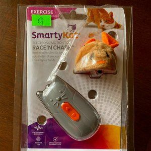 SmartyKat Race 'N Chase Electronic Remote Control Mouse Cat Toy, Battery Powered